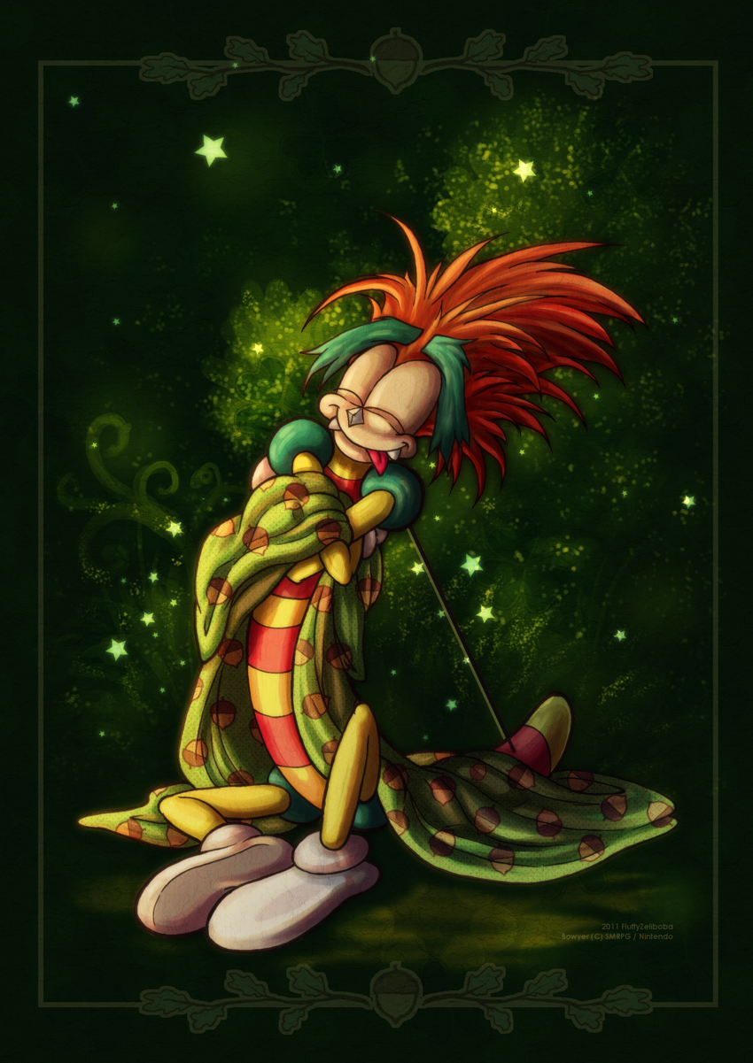 blanket, bowyer, highres, super_mario_bros., super_mario_rpg, zellygirl