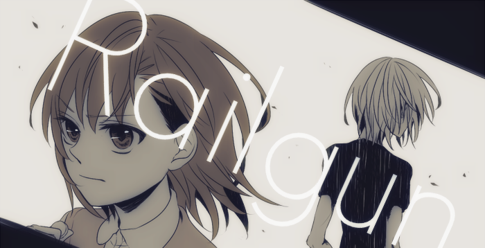 accelerator, brown_eyes, brown_hair, coin, misaka_mikoto, reimei_(1988), to_aru_kagaku_no_railgun, to_aru_majutsu_no_index