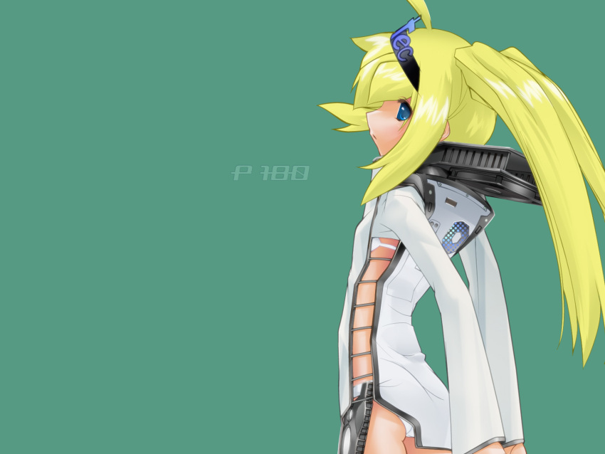 antec, antec_p180, artist_request, blonde_hair, blue_eyes, long_hair, personification, wallpaper