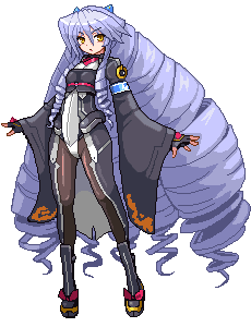 1girl, drill_hair, e79, kyoukai_senjou_no_horizon, lavender_hair, long_hair, lowres, neito_mitotsudaira