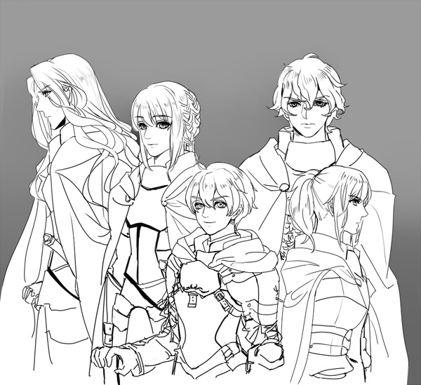 5boys, armor, bedivere, berserker_(fate/zero), braid, cape, fate/apocrypha, fate/extra