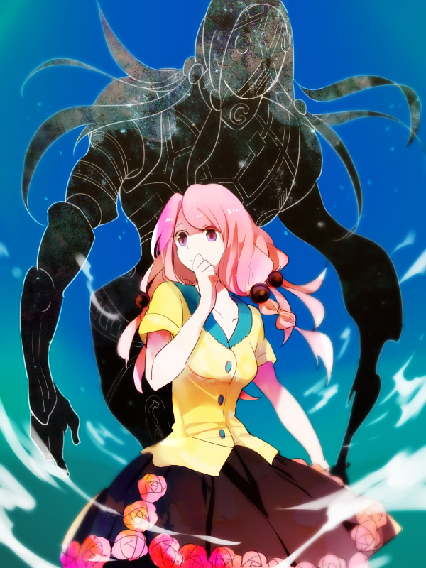 2girls, born_this_way_(stand), hair_bobbles, hair_ornament, hirose_yasuho, jojo_no_kimyou_na_bouken, jojolion, long_hair