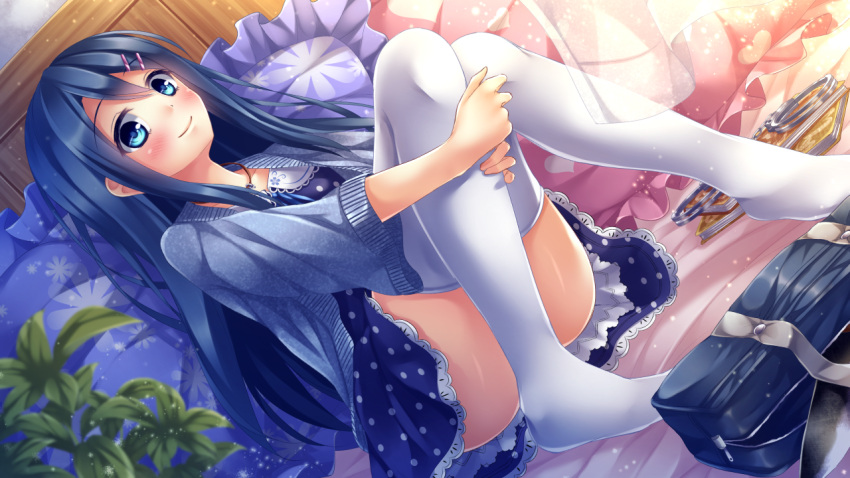 1girl, aragaki_ayase, black_hair, blue_eyes, long_hair, ore_no_imouto_ga_konna_ni_kawaii_wake_ga_nai, solo, soujun7023