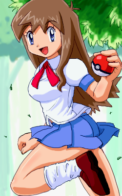 mini_skirt, nintendo, poke_ball, pokemon, pokemon_trainer, soara