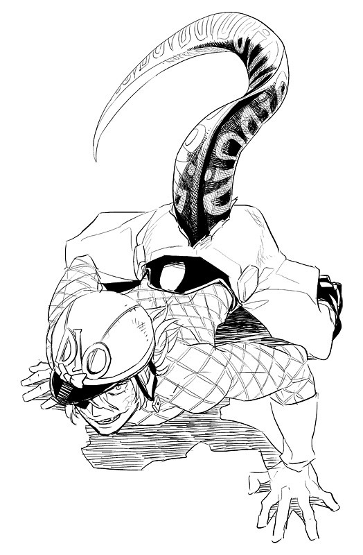 1boy, boots, bowler_hat, breath, diego_brando, gloves, hat, jojo_no_kimyou_na_bouken