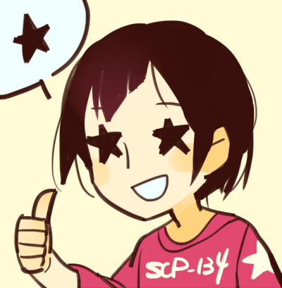 1girl, black_hair, blush_stickers, child, kurogomu, lowres, scp-134, scp_foundation