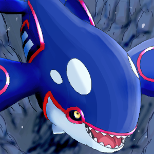 blue_body, kyogre, open_mouth, pokemon, undersea