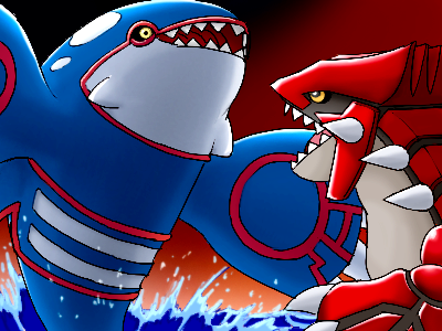groudon, kyogre, legendary_pokemon, pokemon, pokesho