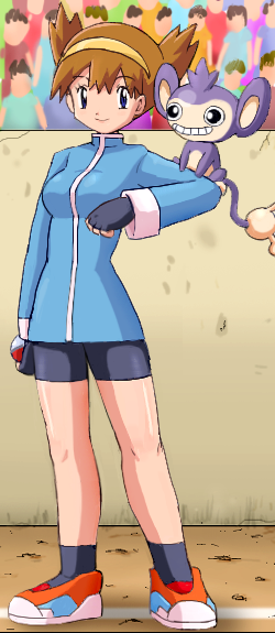 aipom, pokemon, pokemon_trainer, pokesho, soara