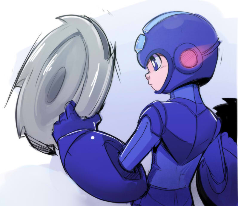 1boy, android, blue_eyes, helmet, mega_man_(character), mega_man_(classic), mega_man_(series), rockman
