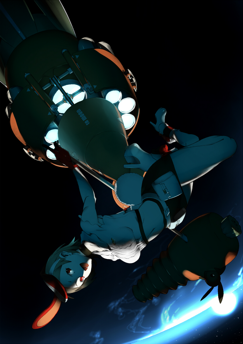 bad_id, brown_hair, bthx, bunny_ears, carrot, densha_otoko, getsumento_heiki_miina, hairband