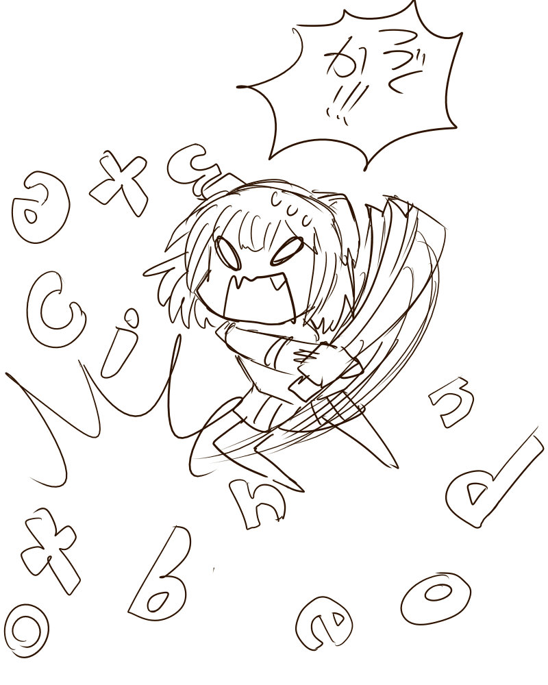 1girl, comic, getter, kurahashi_riko, love_lab, monochrome, school_uniform, skirt