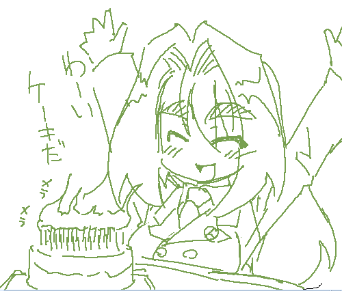 arisawa_takafumi, armored_core, armored_core:_for_answer, birthday, cake, formal, genderswap, long_hair