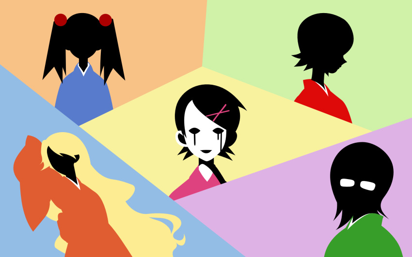 fuura_kafuka, hito_nami, kimura_kaere, otonashi_meru, sa, sayonara_zetsubou_sensei, tsunetsuki_matoi, vector