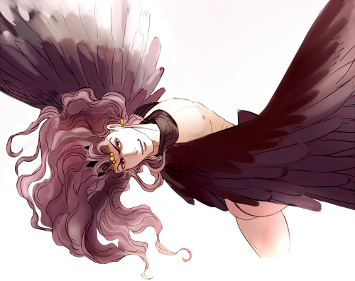 1boy, cars_(jojo), jojo_no_kimyou_na_bouken, long_hair, lowres, purple_hair, solo, tiara