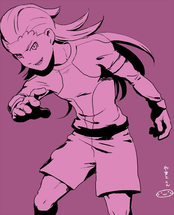 1boy, character_name, dragonlink, gloves, goalkeeper, inazuma_eleven_(series), inazuma_eleven_go, long_hair
