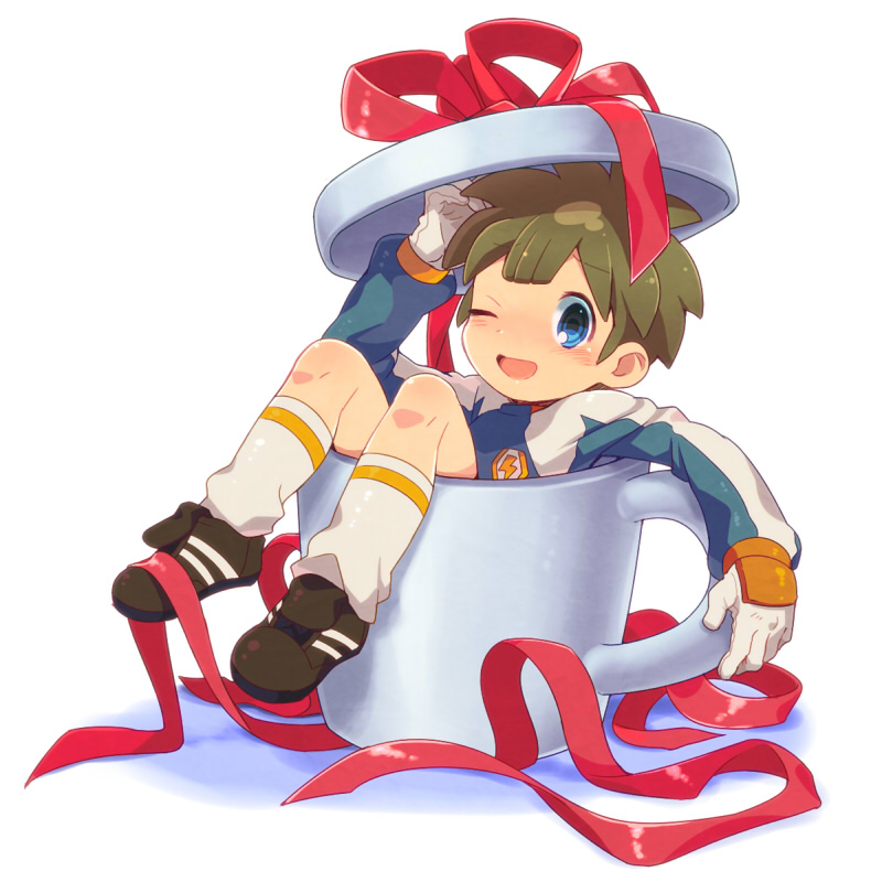 1boy, blue_eyes, brown_hair, cup, hirano_kei, inazuma_eleven, inazuma_eleven_(series), male