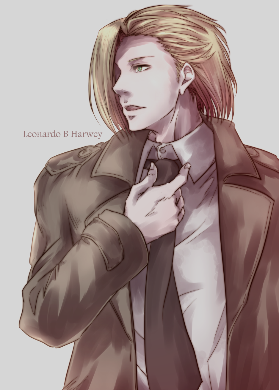 1boy, adult, blonde_hair, fate/extra, fate_(series), green_eyes, highres, jacket