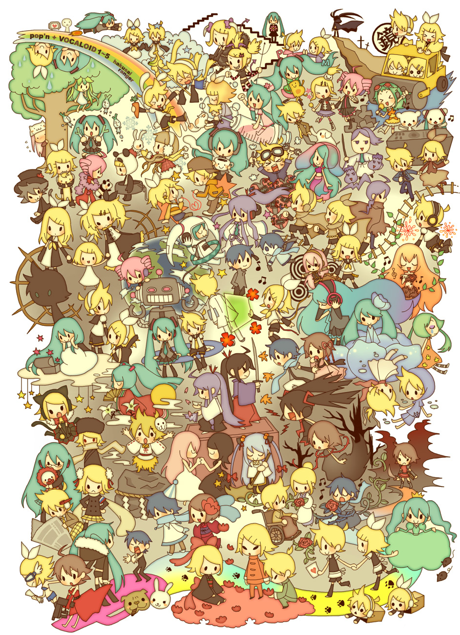 animal, animal_ears, animal_hat, annotation_request, aqua_eyes, aqua_hair, black_hair, black_rock_shooter