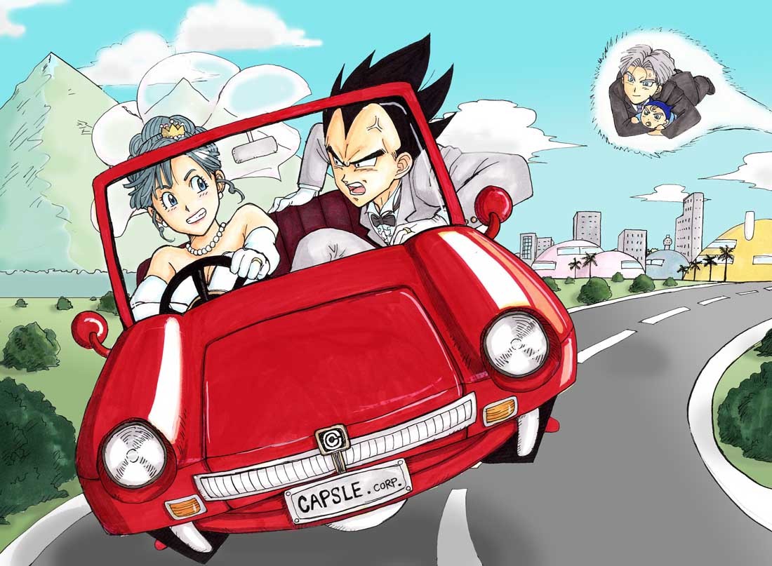 1girl, 3boys, anger_vein, baby, black_hair, blue_eyes, blue_hair, bowtie