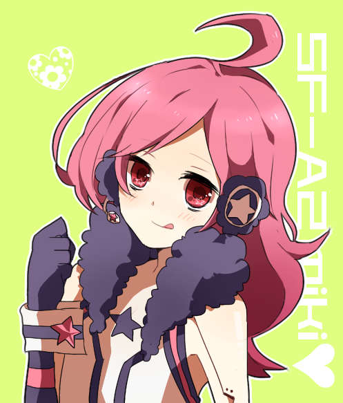 :q, ahoge, bad_id, blush, earmuffs, gloves, headphones, headset