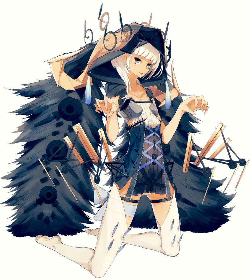 1girl, al-qalam, bangs, blunt_bangs, flat_chest, highres, kneeling, original