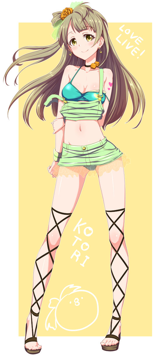 1girl, arm_grab, arms_behind_back, bare_shoulders, blush, bra, brown_hair, clearite