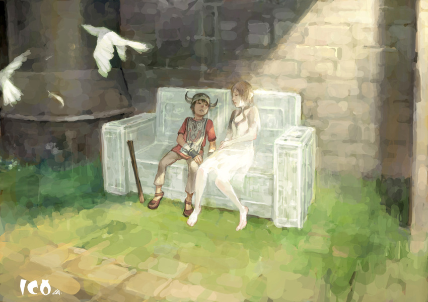 barefoot, fcp, horns, ico, ico_(character), ico_(game), sleeping, tabard