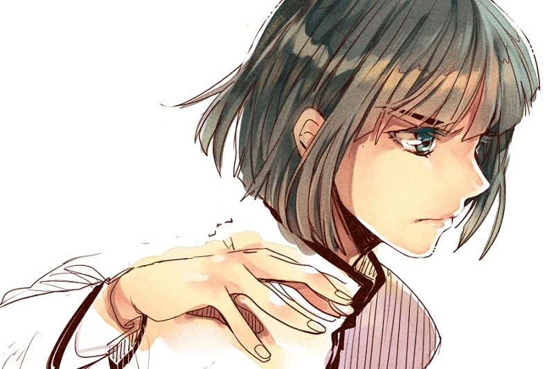 1boy, board_game, go, green_eyes, green_hair, hikaru_no_go, long_sleeves, school_uniform
