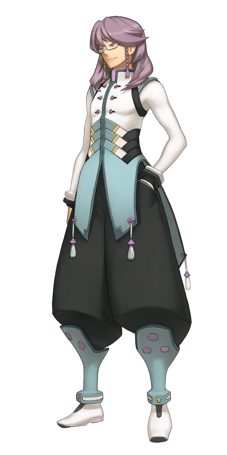 ar_tonelico, ar_tonelico_iii, braid, glasses, gust, hand_in_pocket, highres, hikari_gojou