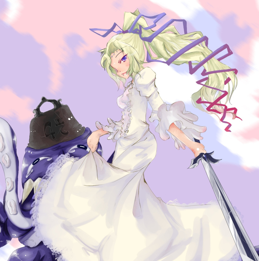 blonde_hair, celes_chere, dress, final_fantasy, final_fantasy_vi, long_hair, nazo, orthros