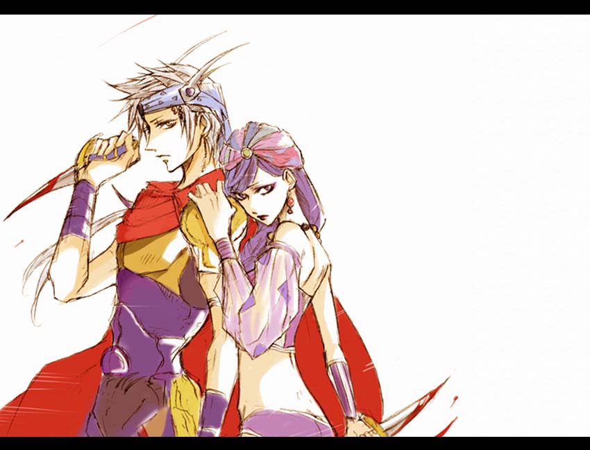 bandana, blood, cape, dagger, earrings, final_fantasy, final_fantasy_ii, frioniel