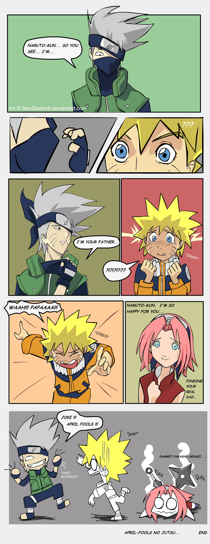 comic, funny, haruno_sakura, hatake_kakashi, naruto, neoslashott, uzumaki_naruto