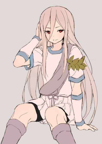 1boy, afuro_terumi, armband, inazuma_eleven, inazuma_eleven_(series), long_hair, male, red_eyes