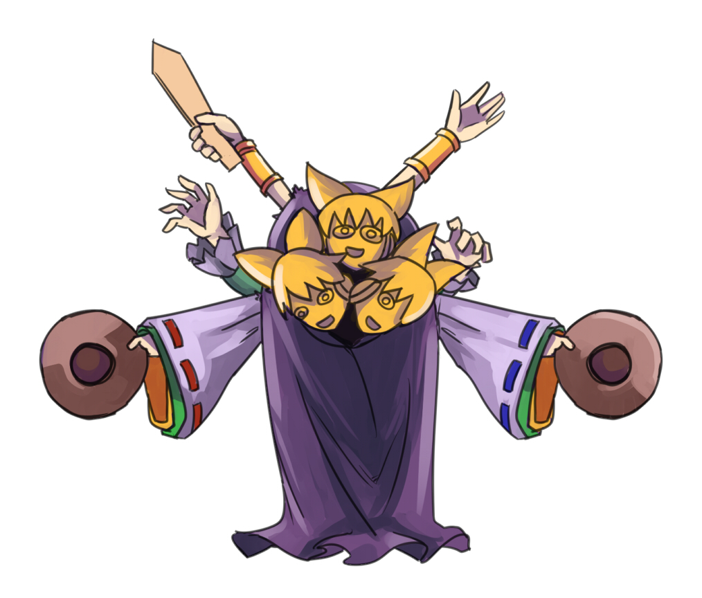 arms_up, bracelet, cloak, dark_souls, dress, earphones, fusion, green_dress