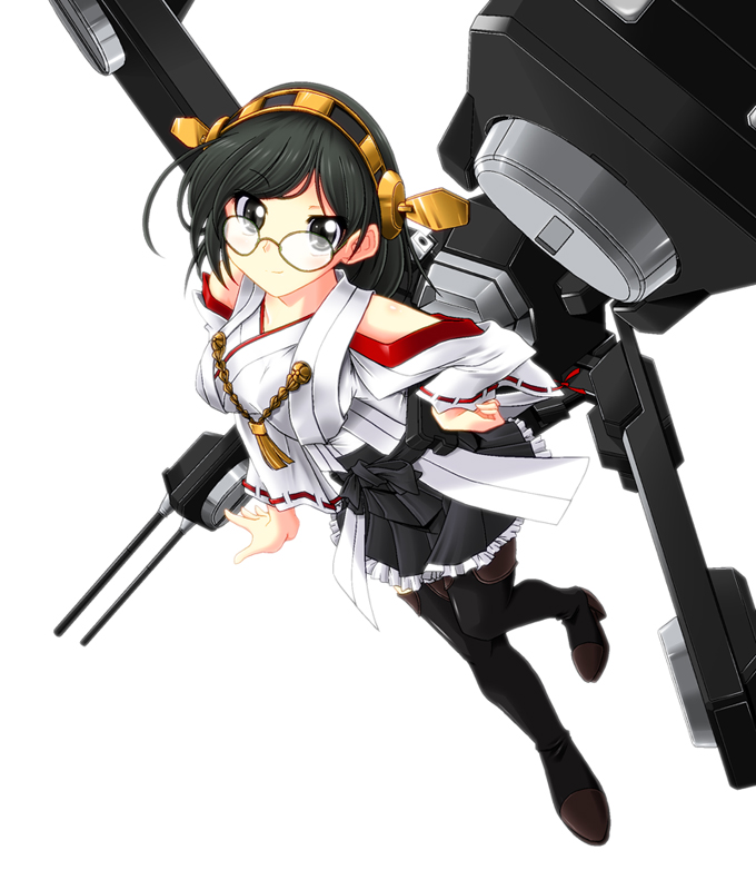1girl, bare_shoulders, black_eyes, black_hair, black_legwear, blush, boots, breasts