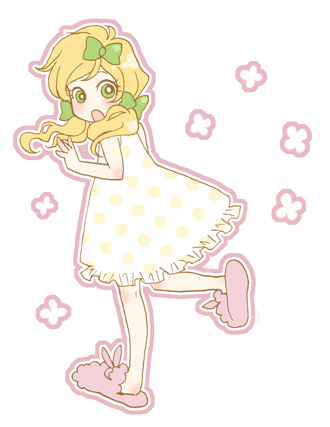 bow, bows, butters_stotch, crossdressing, dress, green_eyes, long_hair, lowres