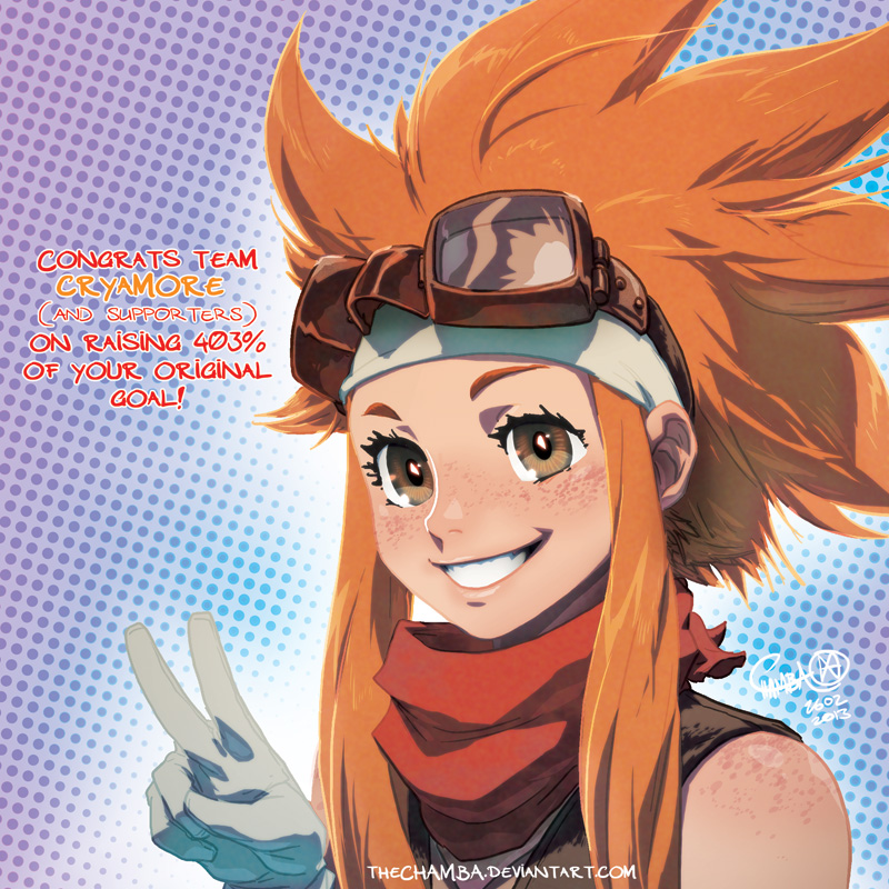 1girl, brown_eyes, bust, cryamore, dated, esmyrelda_maximus, face, freckles