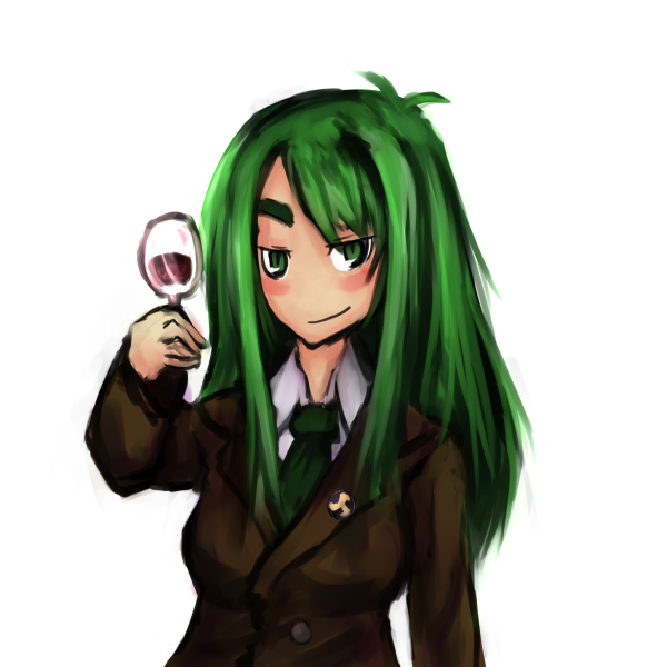 arisawa_takafumi, armored_core, armored_core:_for_answer, formal, genderswap, green_hair