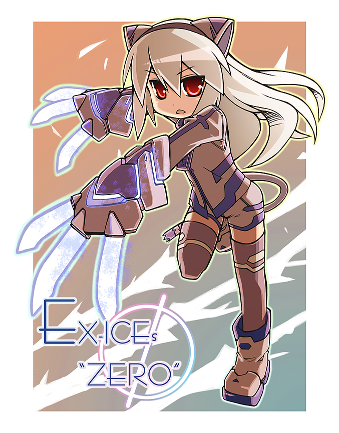 1girl, animal_ears, blonde_hair, borrowed_character, exice-zero, hakoniwa_tsuka, long_hair, original