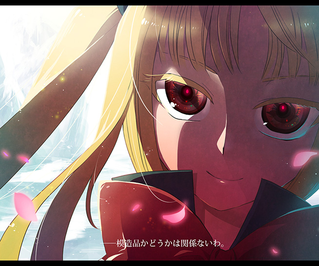 blazblue, blonde_hair, hesocha, rachel_alucard, red_eyes