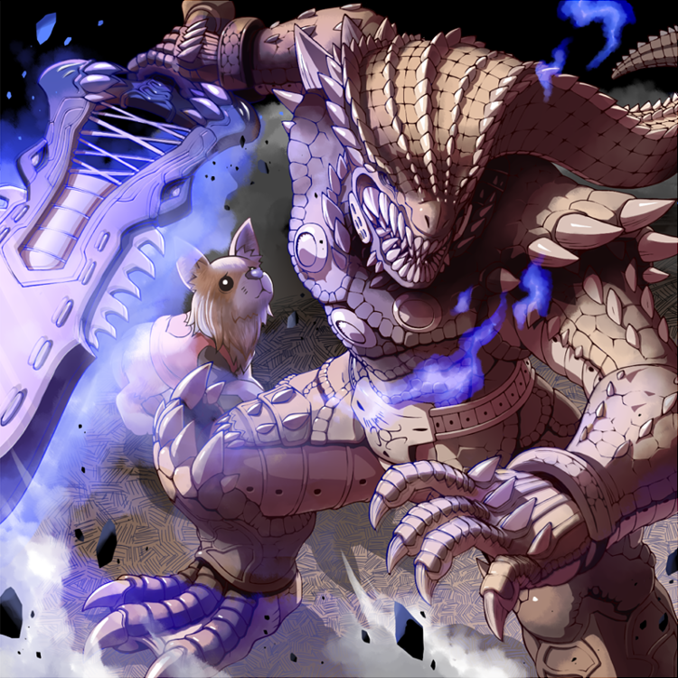 1boy, belt, crocodile_orphnoch, dog, kamen_rider, kamen_rider_555, male, monster