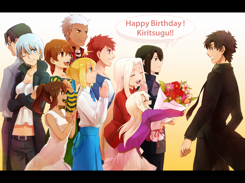 archer, black_hair, blonde_hair, brown_hair, emiya_kiritsugu, emiya_norikata, emiya_shirou, familyl