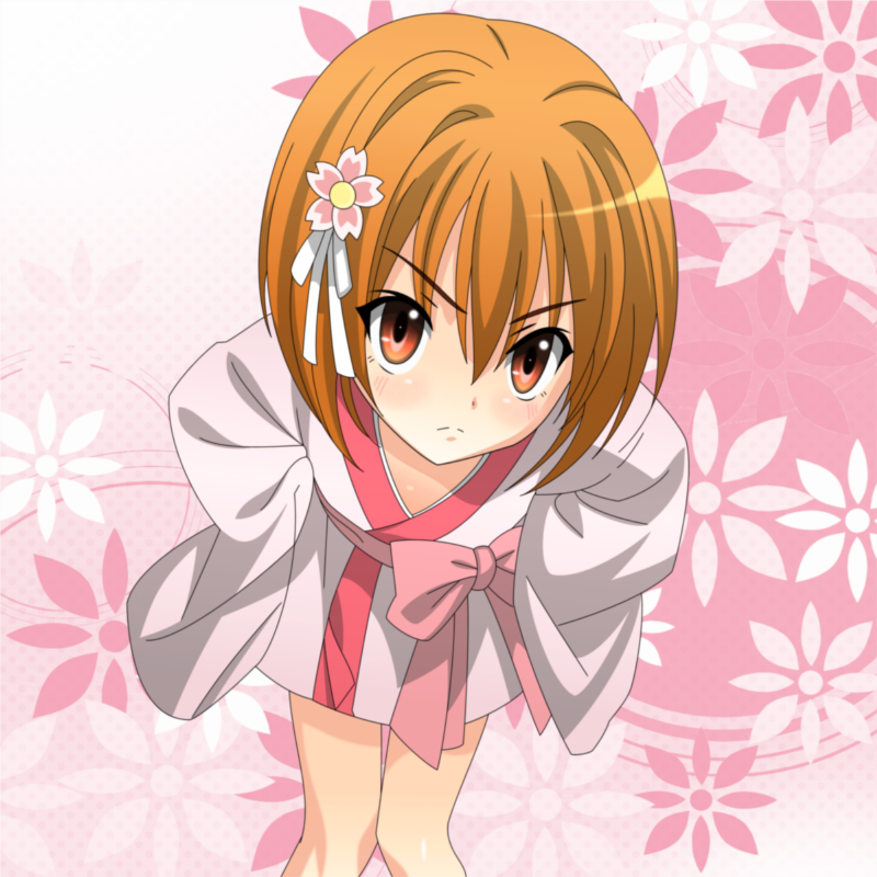 1girl, bangs, brown_eyes, brown_hair, female, nene_(oda_nobuna_no_yabou), oda_nobuna_no_yabou, short_hair, solo, spiceg