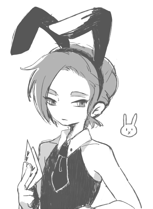1boy, animal_ears, bunny_boy, card, inazuma_eleven_(series), inazuma_eleven_go, male, meily