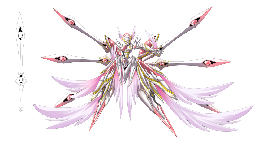 absurdres, highres, minato_teisyoku, pixiv_robot_wars_gaia, simple_background, white_background