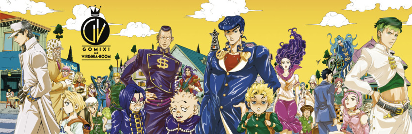 everyone, fungami_yuuya, gakuran, gomix, hazamada_toshikazu, hazekura_mikitaka, higashikata_jousuke, hirose_kouichi