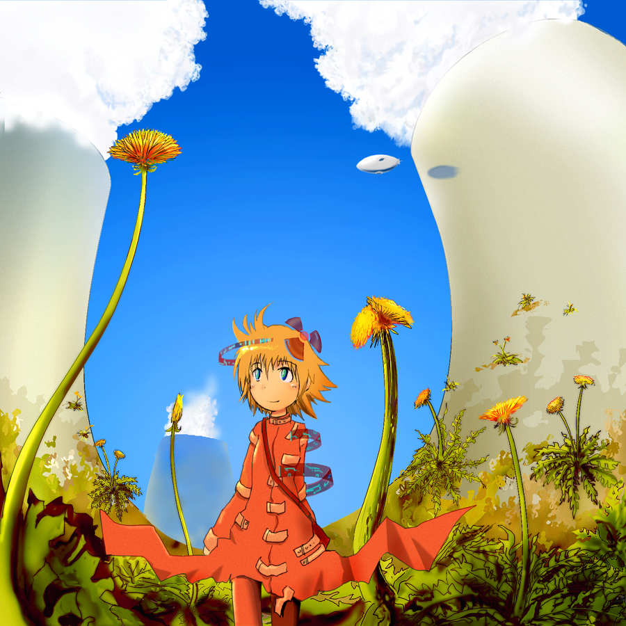blue_eyes, dirigible, plant, power_plant, seirei, smoke