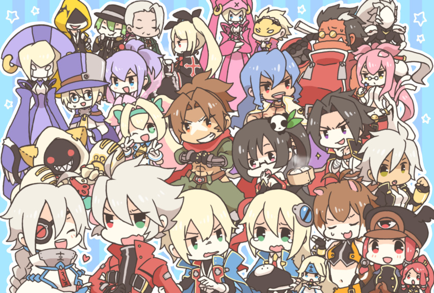 ahoge, amane_nishiki, animal_ears, animal_hood, arakune, azrael_(blazblue), black_hair, blazblue