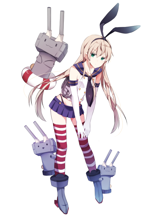 1girl, anchor, aoi_nana, black_panties, blonde_hair, blush, elbow_gloves, gloves